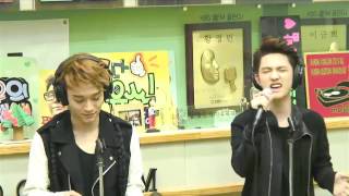 130530 Sukira - The Last Time Live by Chen &amp; Kyungsoo