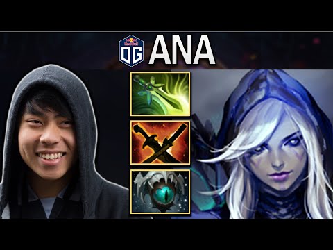 OG.ANA SMURF DROW RANGER WITH SNY-SKADI - DOTA 2 7.30 GAMEPLAY