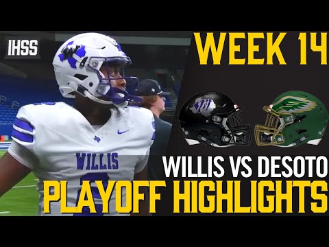 Willis vs DeSoto - 2023 Week 14 Football Highlights