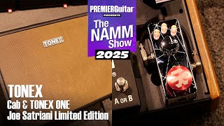 Video thumbnail for TONEX Cab & TONEX ONE Joe Satriani Limited Edition | NAMM 2025 by Premier Guitar