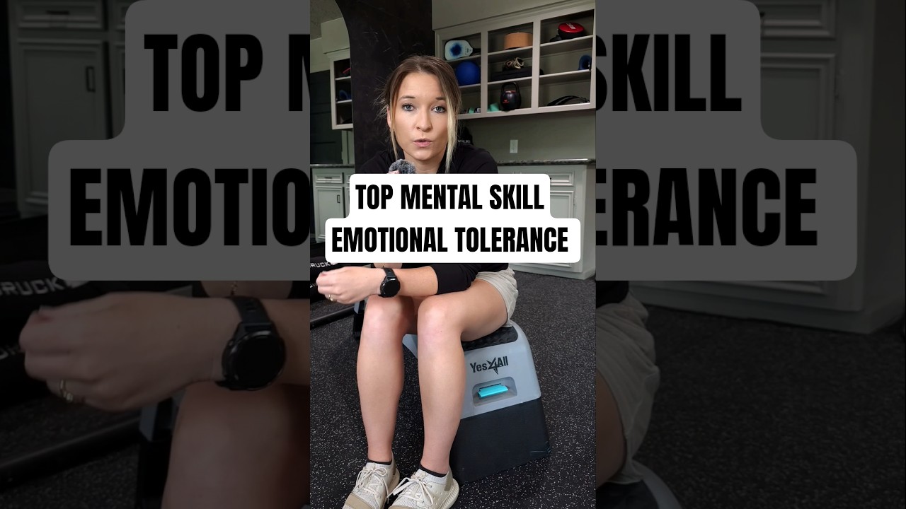 Top Mental skill for athletes is emotional tolerance #mentalskills #sports #mindset
