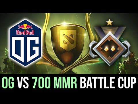 OG vs 700 MMR on Battle Cup
