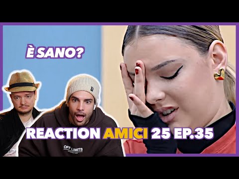 Amici è TOSSICO? 😬 Reaction Amici 25 ep.35