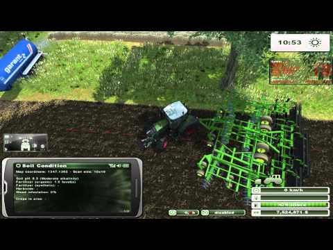 Farming Simulator 2013: testing soil mod E3 on conestoga
