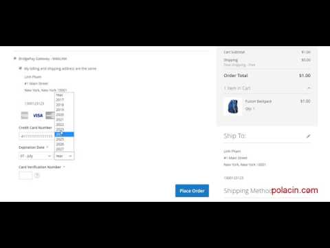 Bridgepay Magento 2