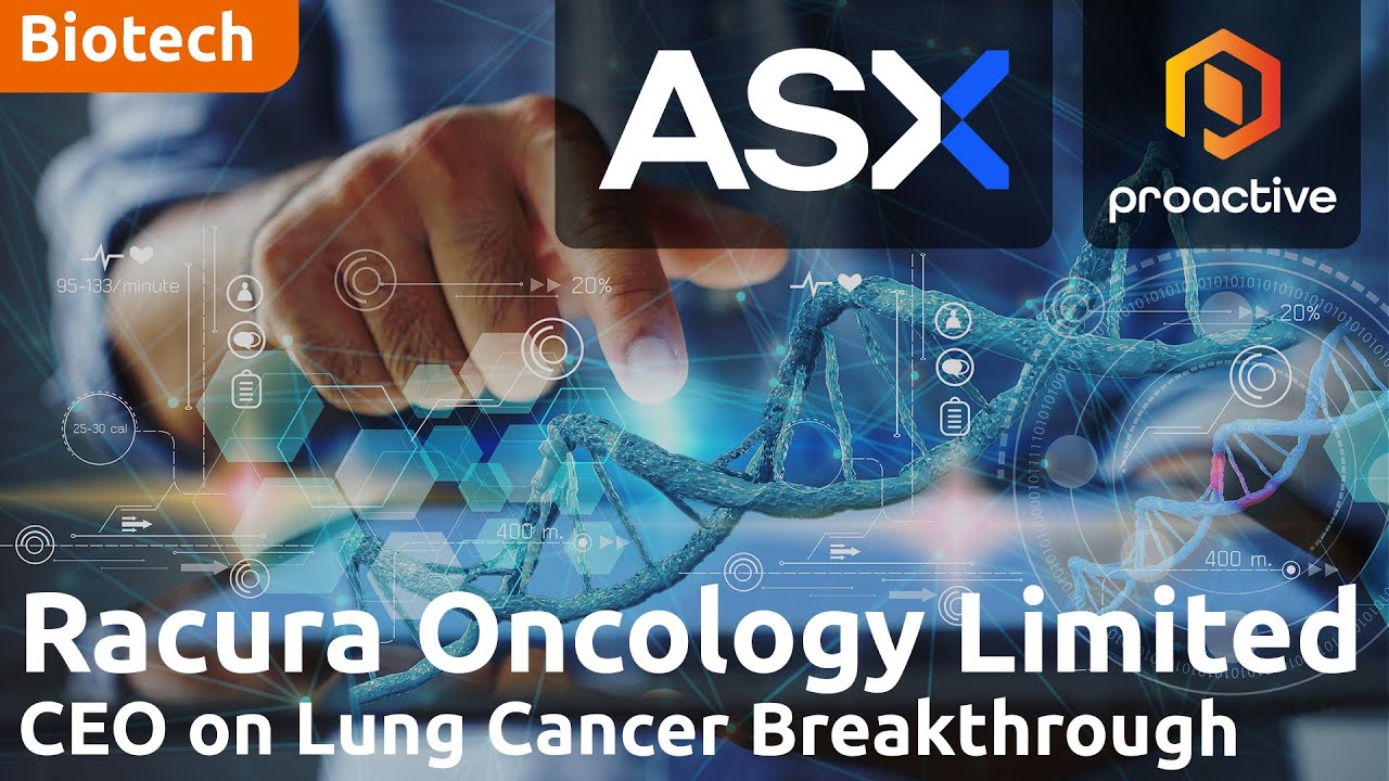 Racura Oncology: Lung Cancer trial targets resistance - ASX SMIDcaps Conference