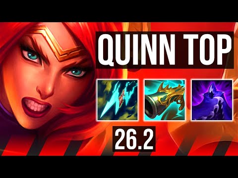 QUINN vs JAX (TOP) | Fleet Footwork, 46K damage | KR Diamond | 26.2