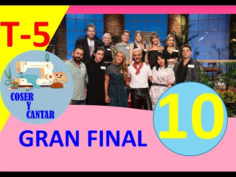 MAESTROS DE LA COSTURA TEMPORADA  5 - PROGRAMA 10 GRAN FINAL