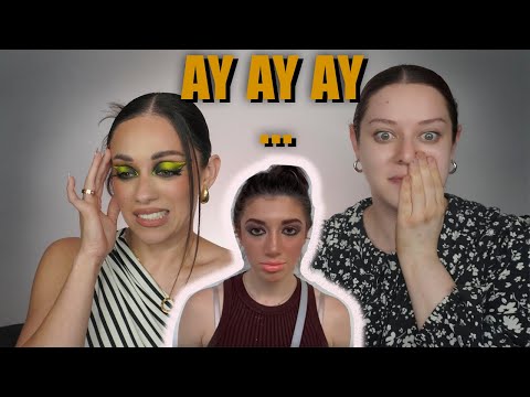 Reaccionando con @RosyMcMichael al peor Maquillaje de mi Ciudad - Pamela Segura