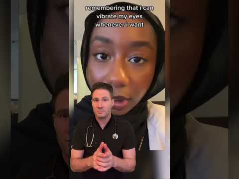 Vibrating eye trick… 😳 #shorts