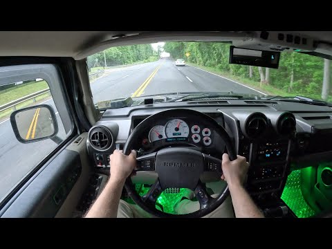 2003 Hummer H2 6.0L - POV Test Drive