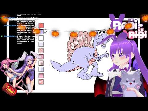 Rabi Twitch Highlight 95: Color a Dinosaur! OH GOD! XDDD