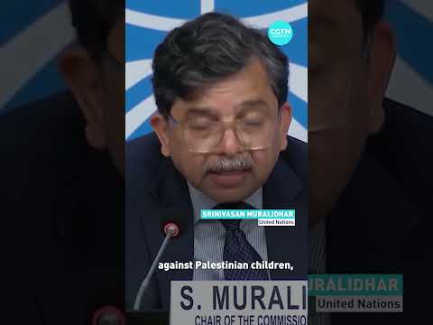 UN investigation Israel committed genocide targeting Gaza children