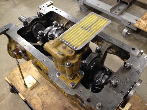 Caterpillar D2 #5J1113 Diesel Engine Assembly Ep.15: Oil Pump Overhaul, Assembly, & Installation