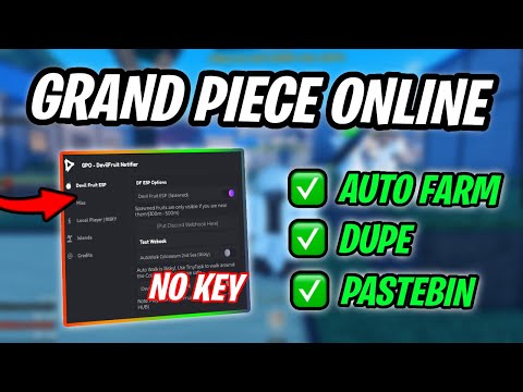 BEST Grand Piece Online Script | INF SANTA PRESENTS, AUTOFARM, DUPE