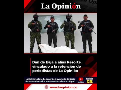 En Chinácota, Norte de Santander, dan de baja a alias Resorte, señalado integrante del Eln