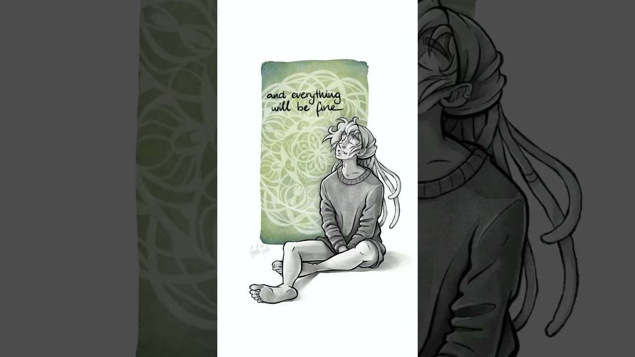 Just a quick moment of relaxation while you scroll by #shorts #procreate #art #drawing #relax #chill