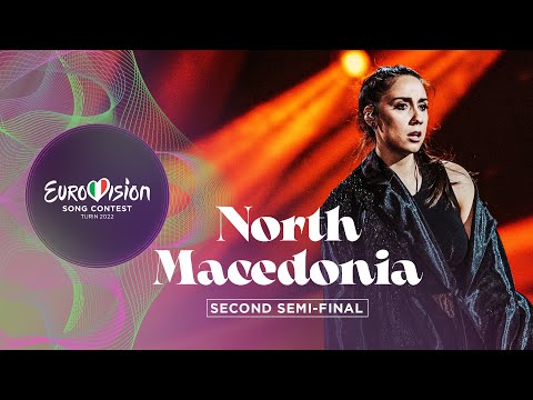 Andrea - Circles - LIVE - North Macedonia 🇲🇰 - Second Semi-Final - Eurovision 2022