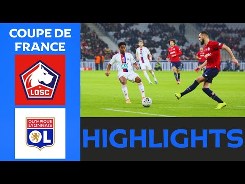 Lille vs OL | 1-2 | Highlights | Coupe de France 2025-26 | lille lyon coupe de france