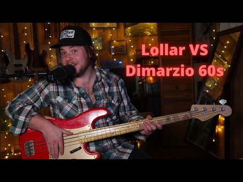 Lollar P vs Dimarzio 60s P
