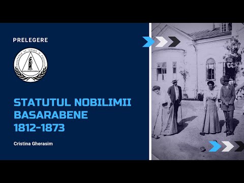 Statutul Nobilimii Basarabene, 1812-1873 | Profesor - Cristina Gherasim
