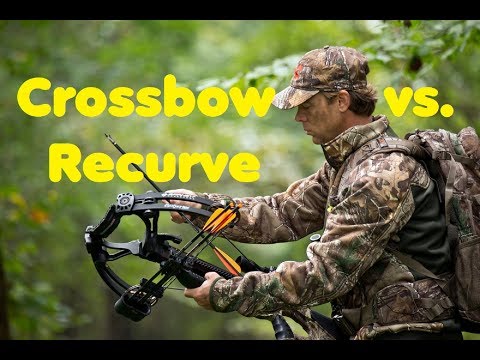 Armbrust vs. Recurve - Bogen - Härtetest