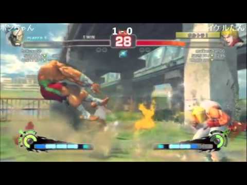 Shadowloo Showdown 2012 Japan Qualifier - Michael Tan (Ken) vs Bonchan (Sagat) Winners Bracket