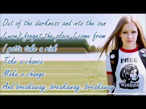 Avril Lavigne - Breakaway (Lyric Video)
