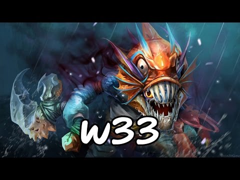 [Dota2] w33 Pro Slark Ranked Game 7700+ MMR