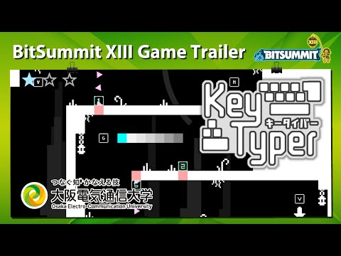 デジタルゲーム学科 BitSummit 13th 大阪電気通信大学 「Key Typer」