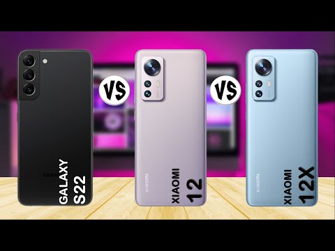 Samsung Galaxy S22 vs Xiaomi 12 vs Xiaomi 12X - Comparison