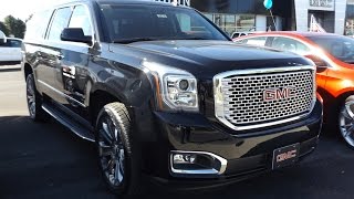 2015 GMC Yukon XL Denali 6.2L V8 Start Up, Tour, and Review