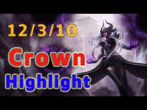 Highlight SSG Crown Syndra MID vs Lulu Patch 7.5