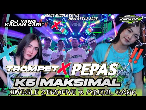 DJ PARTY PEPAS JINGGLE K5 MAKSIMAL X PEMUDA ZEROFIVE BASS BEDIL - IRFAN CASANOVA X FIVE SPEED ID