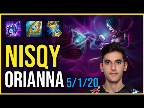 NISQY - ORIANNA vs VIKTOR Mid - EUW Challenger - Patch 11.4