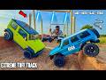 RC Offroad Car Vs Sand Spikes Glass Stone Track Testing Chatpat Toy TV