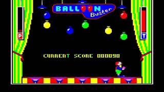 Balloon Buster on the Acorn Electron