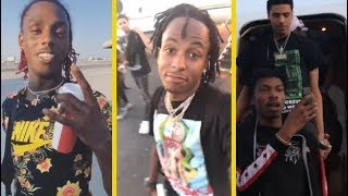 Rich The Kid Takes Famous Dex & Jay Critch With Him On Private Jet!