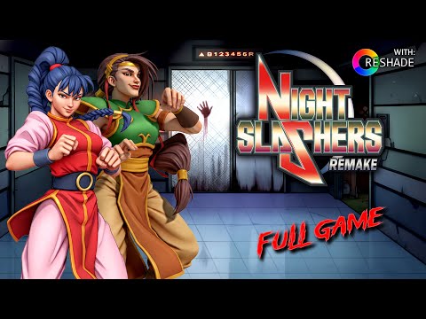 Night Slashers: Remake with Reshade - FULL GAME Co-op Playthrough