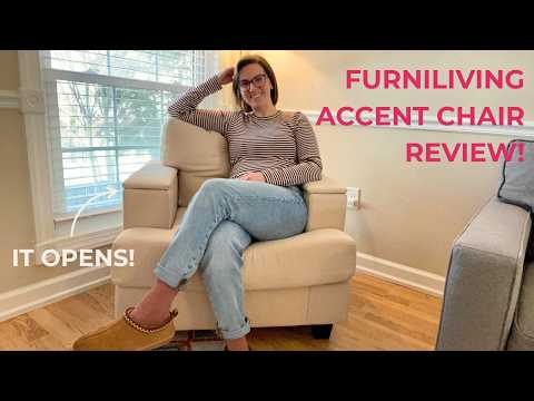 Gorgeous Beige Accent Chair With Unique Details (Honest Review)!