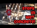 Kids React To When Leland Stepped In Wet Cement Leland On Billboard Old House Tour
