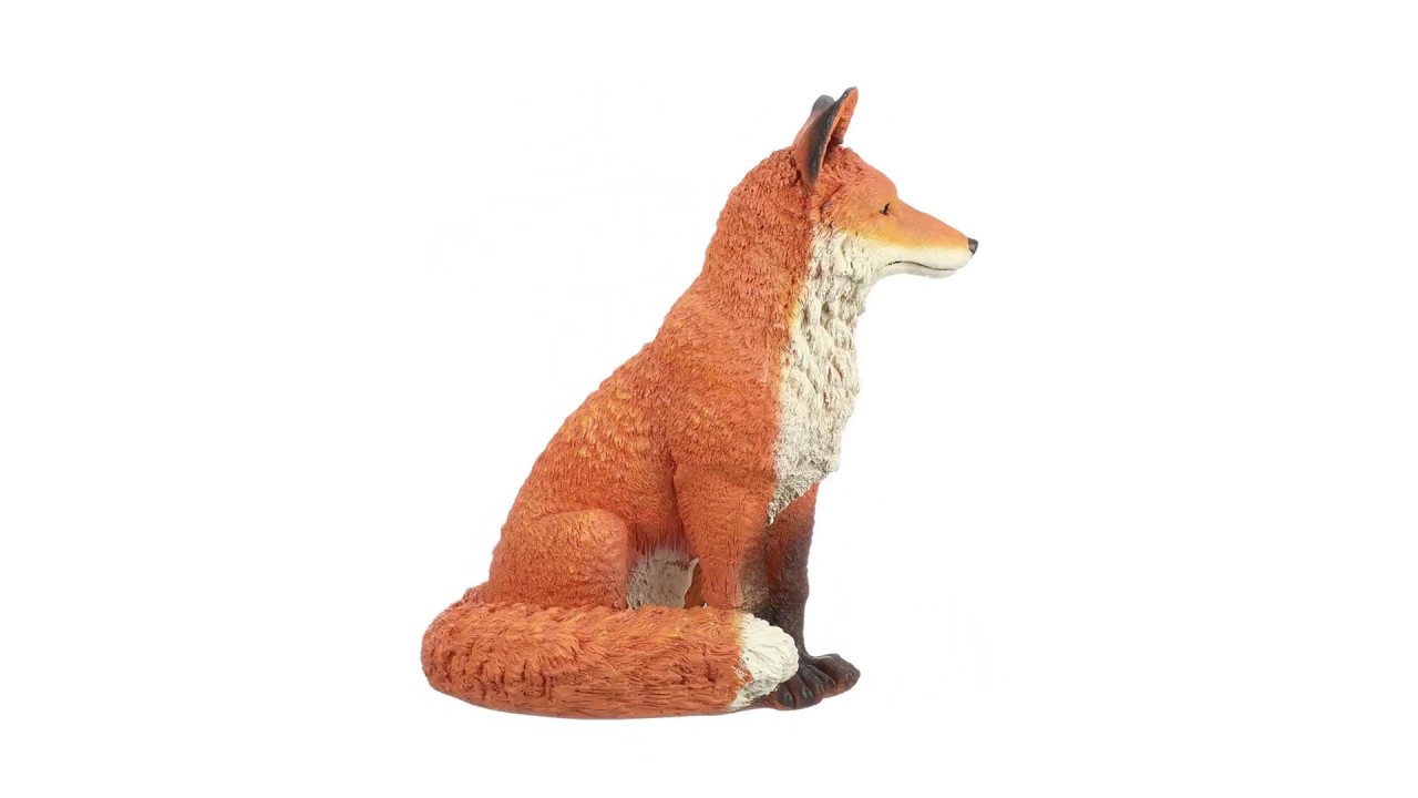Simon the Fox Garden Statue Video