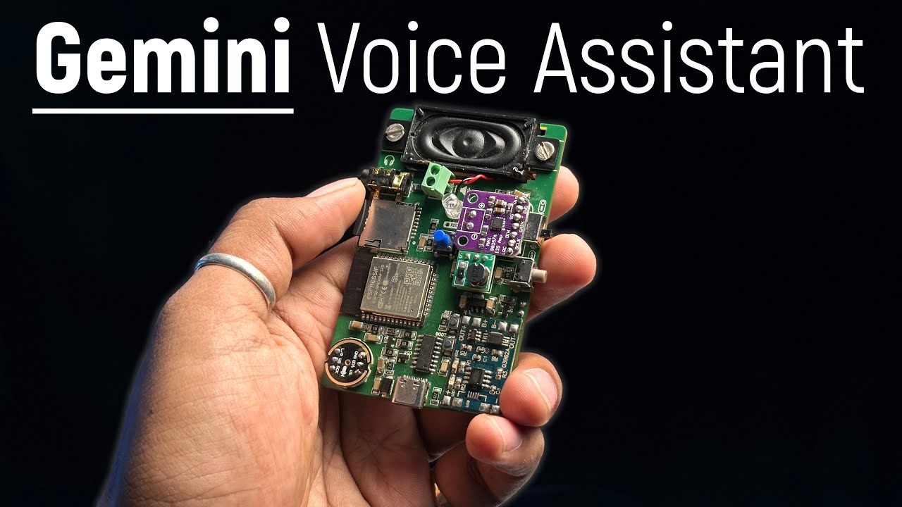 Portable AI Voice Assistant using ESP32 & Gemini AI 🔥🔥 | @Board-Geek