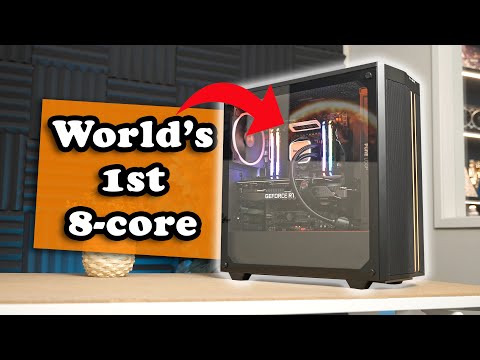 Build Using World's First "Real" Desktop 8-Core CPU In 2022? Ft. BeQuiet