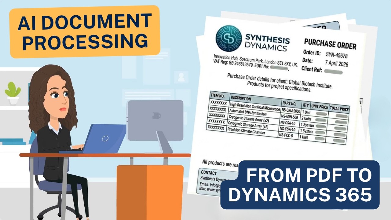 AI Document Processing: From PDF to Dynamics 365 Without Manual Entry