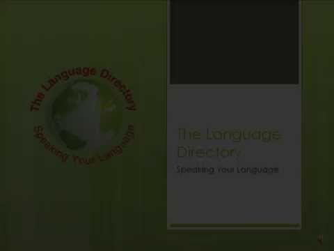 The Language Directory | thelanguagedirectory