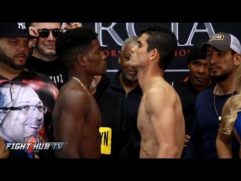 Erikson Lubin vs. Jorge Cota Full Weigh In & Face Off Video