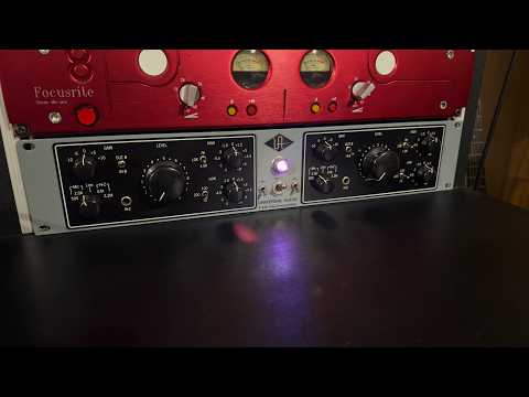 Universal Audio 2-610 Dual Channel Mic Preamplifier 2010s - Black Bild 4