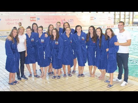 Water polo Bulgaria 2017 България - Франция 10-9. Девойки 2000+. Европейско първенство в Нови Сад