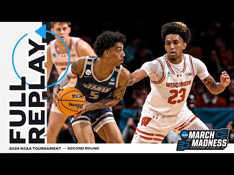 James Madison vs. Wisconsin: 2024 NCAA men's first round | FULL REPLAY